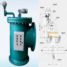 Heißer Verkauf 230V50Hz industrielle Brushaway Wasser-Filter-Maschine